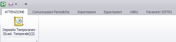 STAMPA RIEPILOGATIVA E AVVISI DI SUPERAMENTO DEL LIMITE Prometeo gestisce una stampa riepilogativa dello stato del proprio deposito temporaneo (rispetto ai limiti configurati).