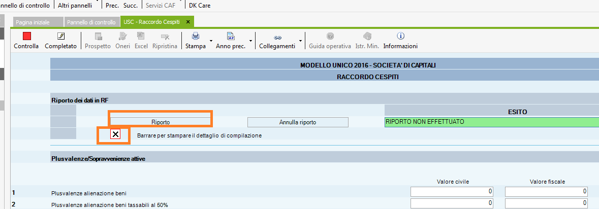 Per maggiori informazioni sulla gestione ammortamento cespiti è disponibile la soluzione #791 - Gestione Rettifiche - Come si esegue l'ammortamento Dalla voce di menu Dichiarazione > Importa da