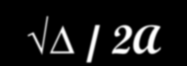 y = mx + q y = ax² + bx² + c y = mx + q mx + q = ax² + bx + c y = mx + q