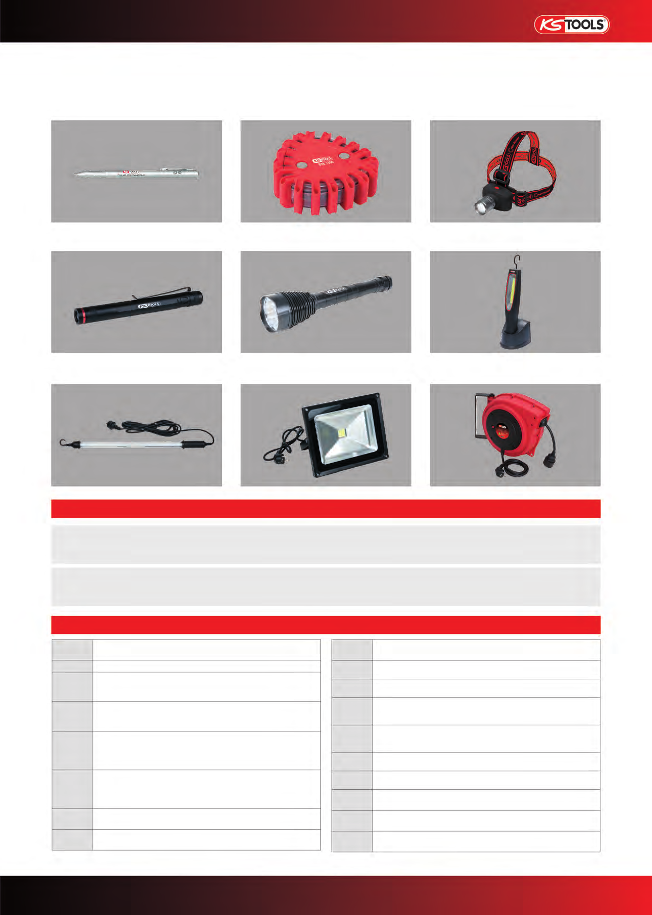 Illuminazione - Linee Penne con LED Lampade di emergenza Lampade da testa Lampade da ispezione Lampade a LED portatili Lampade da officin Lampade a stilo Lampade da lavoro Avvolgicavo Marcatura della