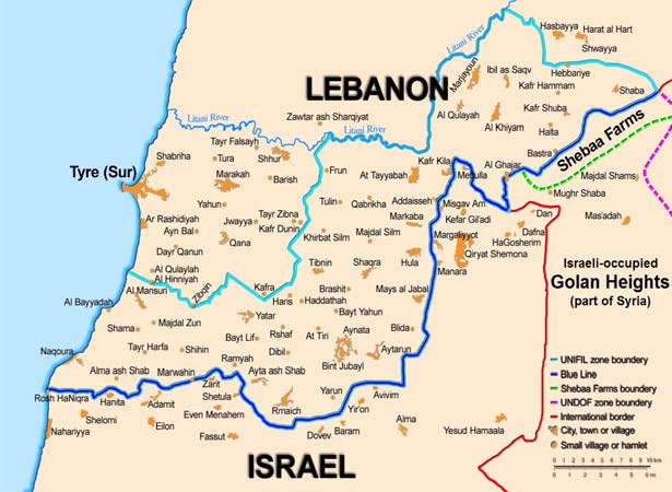 148 I conflitti armati contemporanei. Quali soluzioni Fascia del Libano del sud occupata da Israele http://en.wikipedia.org/wiki/image:blueline2.