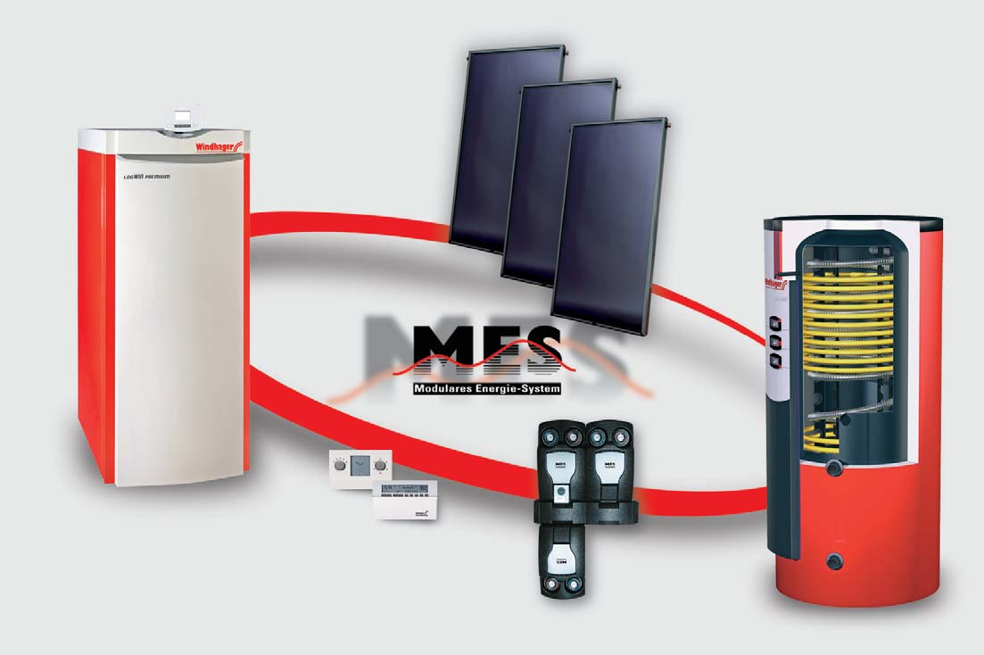 Combinazioni perfette. Il sistema del calore. Desidera abbinare la LogWIN con un impianto solare? Ha in progetto un ampliamento del Suo impianto di riscaldamento? Nessun problema!