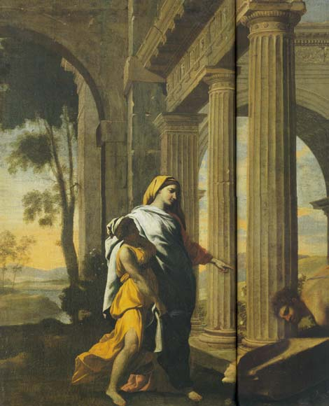 Il pittoresco AL CONTRARIO DI SALVATOR ROSA CHE ESPRIME IL NUOVO SENTIMENTO VERSO LA NATURA, I FRANCESI LORRAIN E POUSSIN, FORMALIZZANO LA SCOPERTA DEL