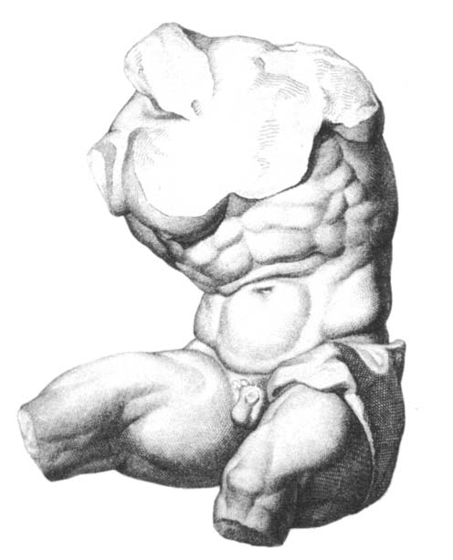 Dall archeologia ai tentativi di ricomposizione Allegoria dell opera degli antiquari che riscattano le reliquie dall oblio del tempo Conte Caylus, 1761 Torso del Belvedere Al primo sguardo tu forse