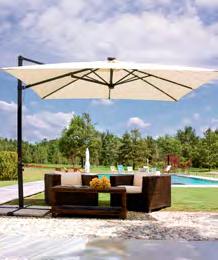 Easylights srl Ombrelloni Riparare e proteggere dal sole, creare spazi freschi, vivibili ed eleganti; i nostri ombrelloni uniscono funzionalità e design.