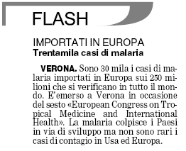 Il Mattino di Padova Titolo: Importati in Europa