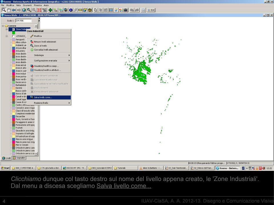 le 'Zone Industriali'.