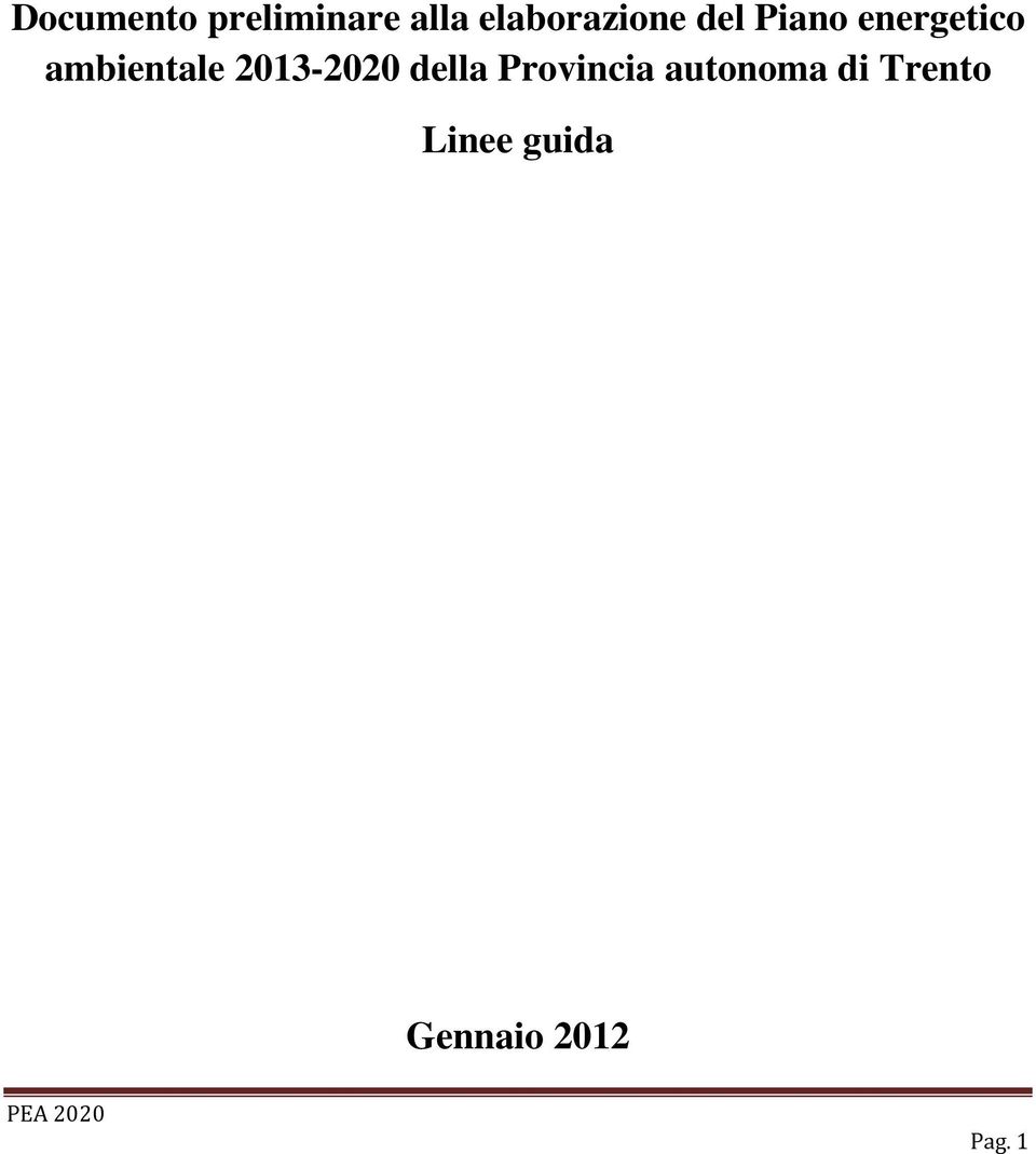 ambientale 2013-2020 della Provincia