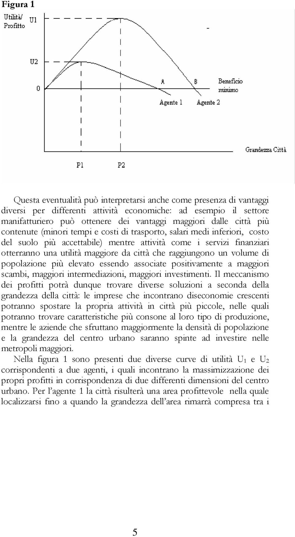 raggiungono un volume di popolazione più elevato essendo associate positivamente a maggiori scambi, maggiori intermediazioni, maggiori investimenti.