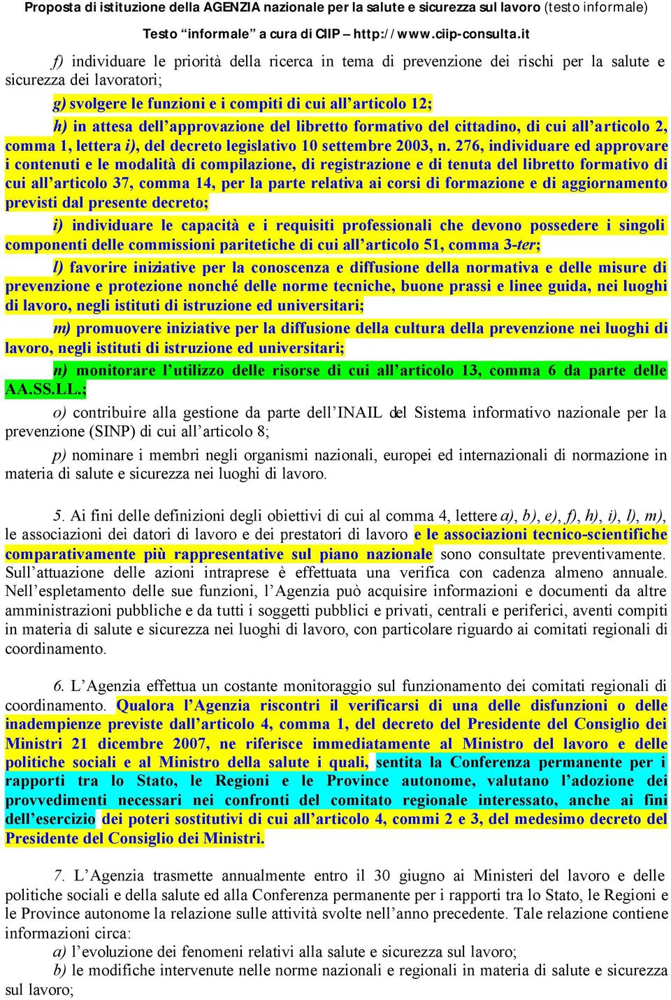 approvazione del libretto formativo del cittadino, di cui all articolo 2, comma 1, lettera i), del decreto legislativo 10 settembre 2003, n.