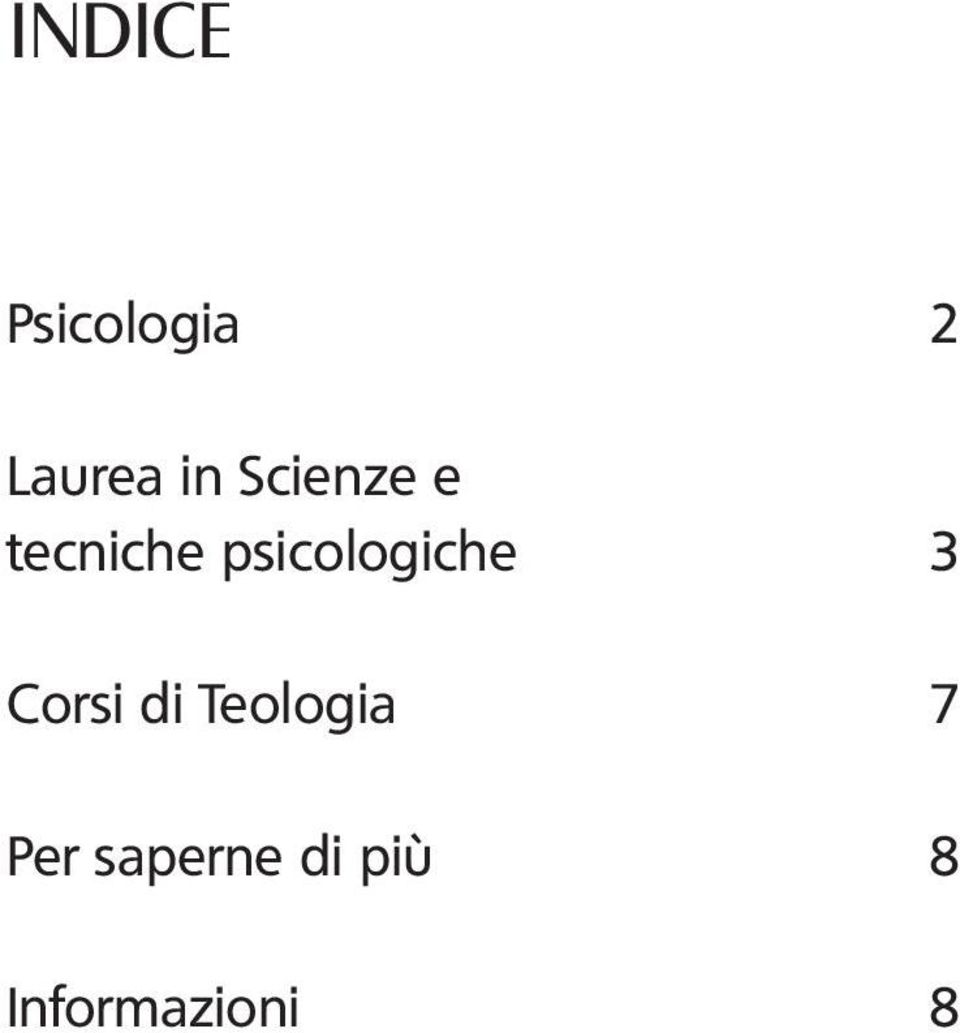 psicologiche 3 Corsi di