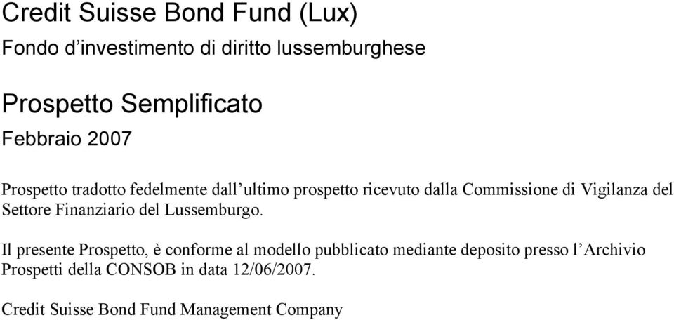 Finanziario del Lussemburgo.