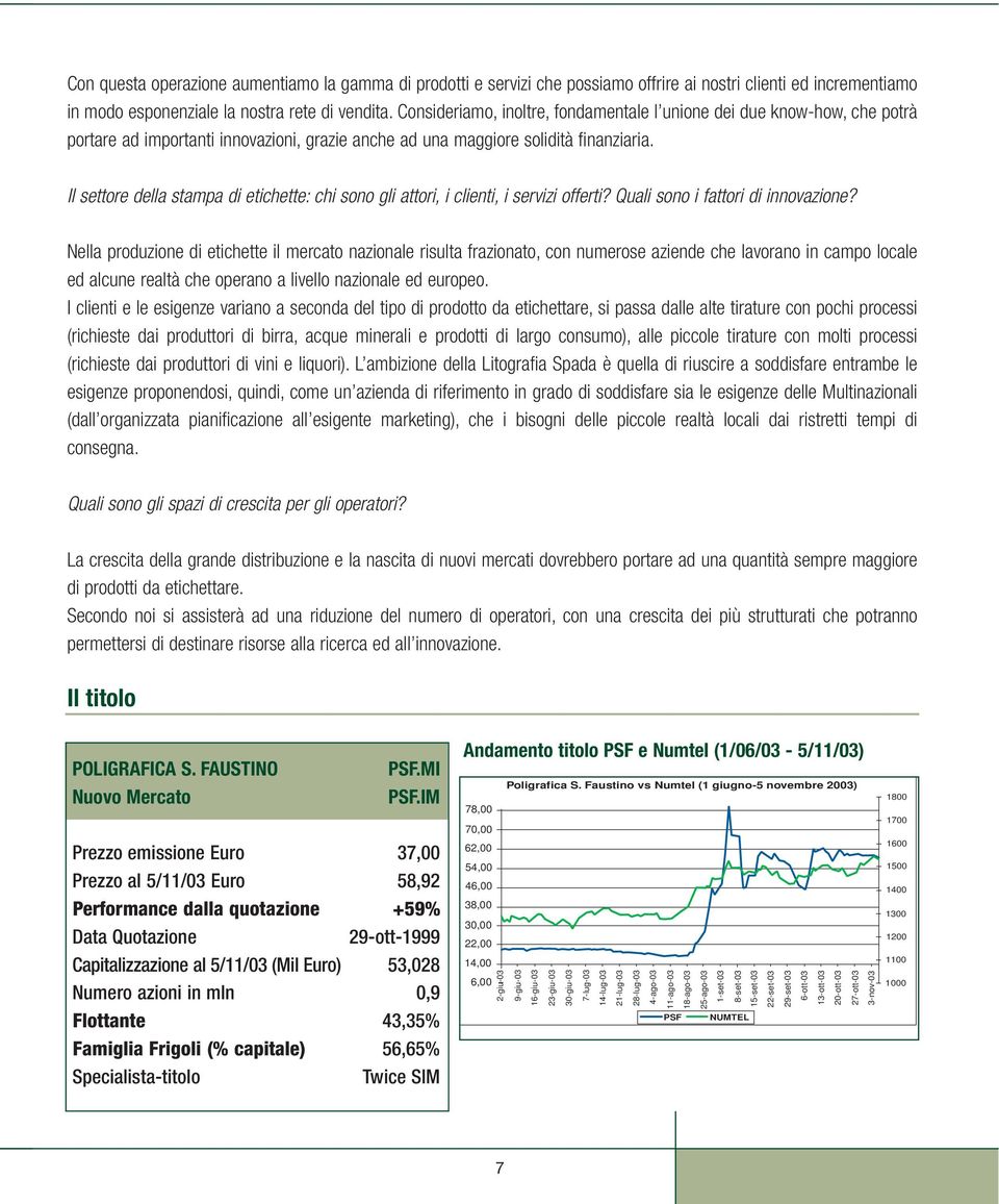 Il settore della stampa di etichette: chi sono gli attori, i clienti, i servizi offerti? Quali sono i fattori di innovazione?