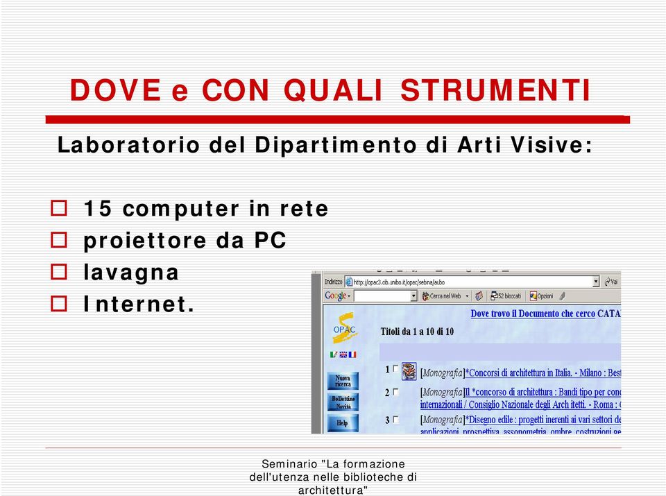 Arti Visive: 15 computer in