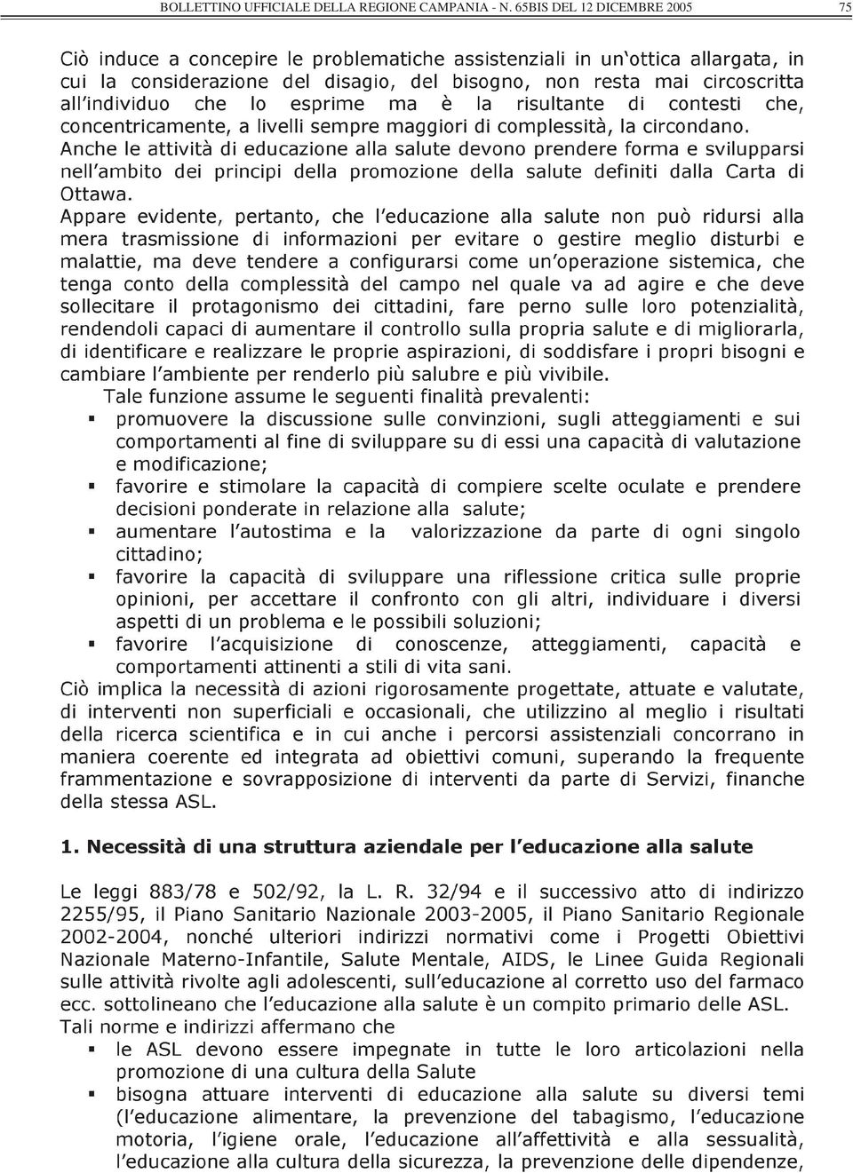 REGIONE CAMPANIA -