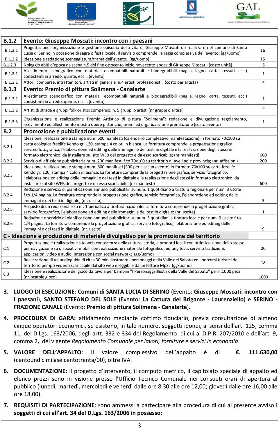 5 del fine ottocento inizio novecento epoca di Giuseppe Moscati; (costo unità) 5 B..2. consistenti in arredo, quinte, ecc. ;(evento) B..2. Attori, comparse, intrattenitori, artisti in generale n.