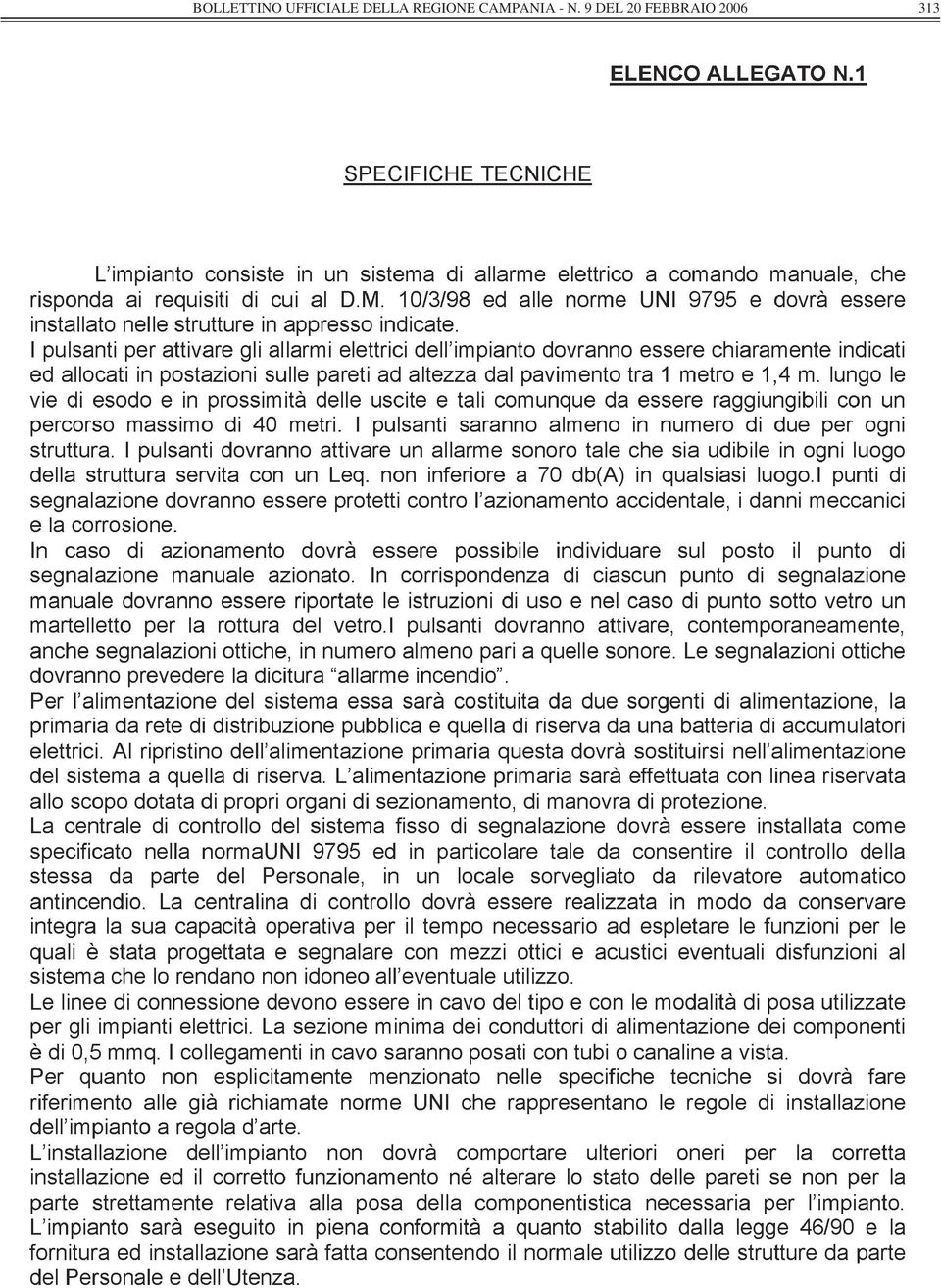 REGIONE CAMPANIA -