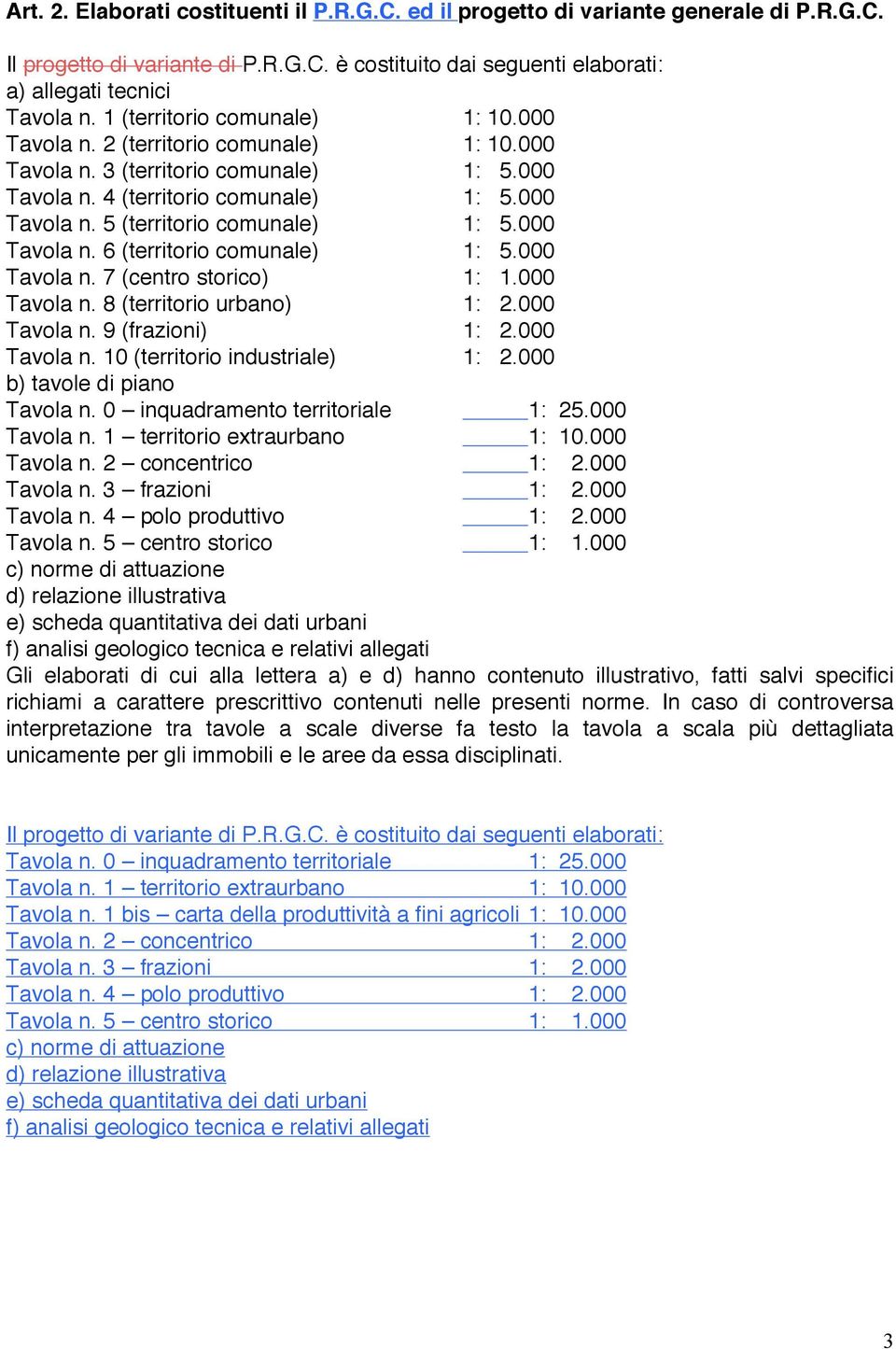 000 Tavola n. 6 (territorio comunale) 1: 5.000 Tavola n. 7 (centro storico) 1: 1.000 Tavola n. 8 (territorio urbano) 1: 2.000 Tavola n. 9 (frazioni) 1: 2.000 Tavola n. 10 (territorio industriale) 1: 2.