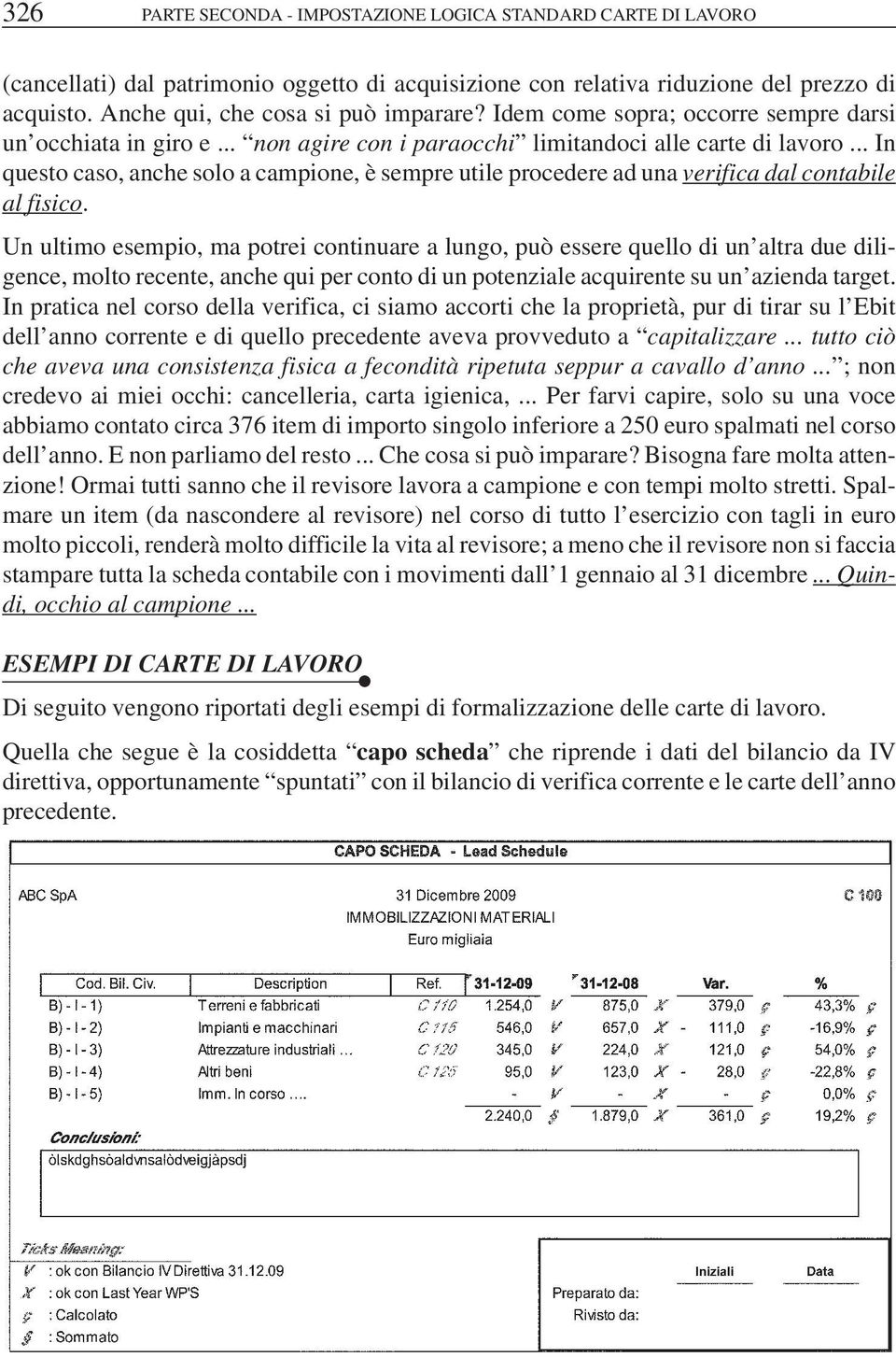 .. In questo caso, anche solo a campione, è sempre utile procedere ad una verifica dal contabile al fisico.