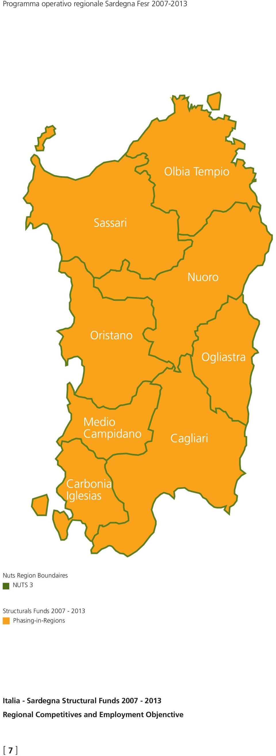 Phasing-in-Regions Italia - Sardegna Structural Funds