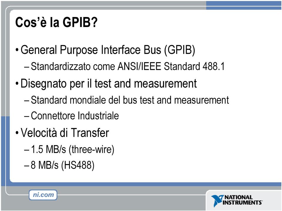 ANSI/IEEE Standard 488.