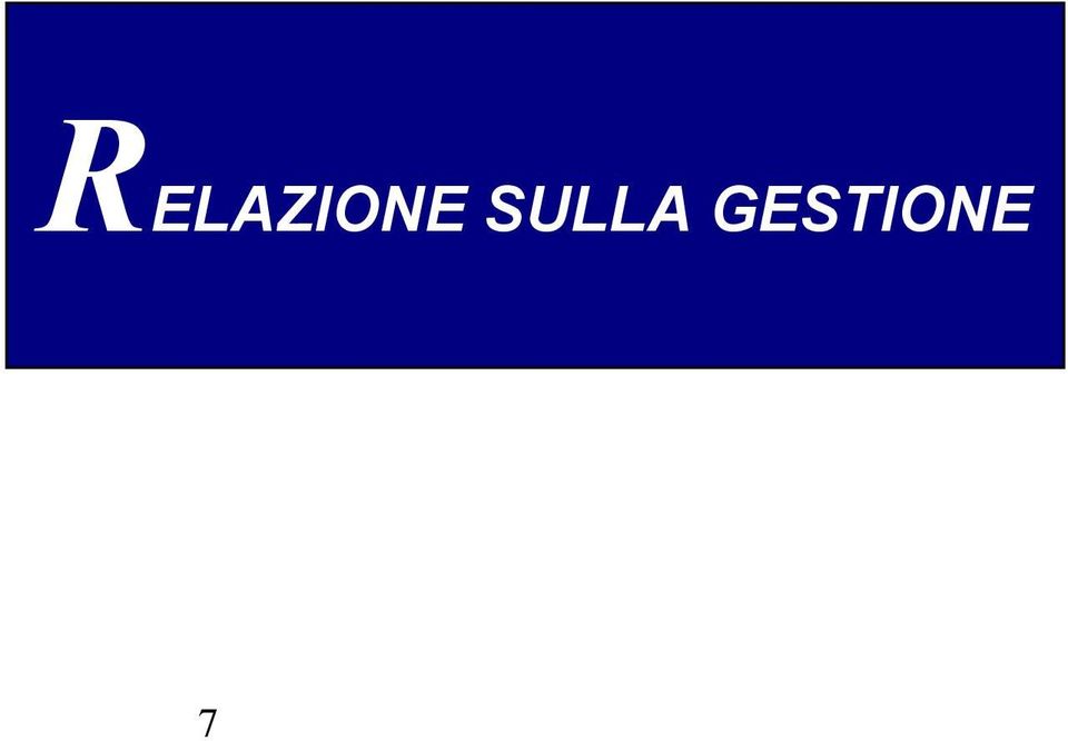 GESTIONE