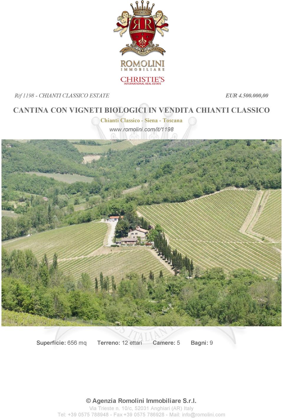 CLASSICO Chianti Classico - Siena - Toscana www.romolini.