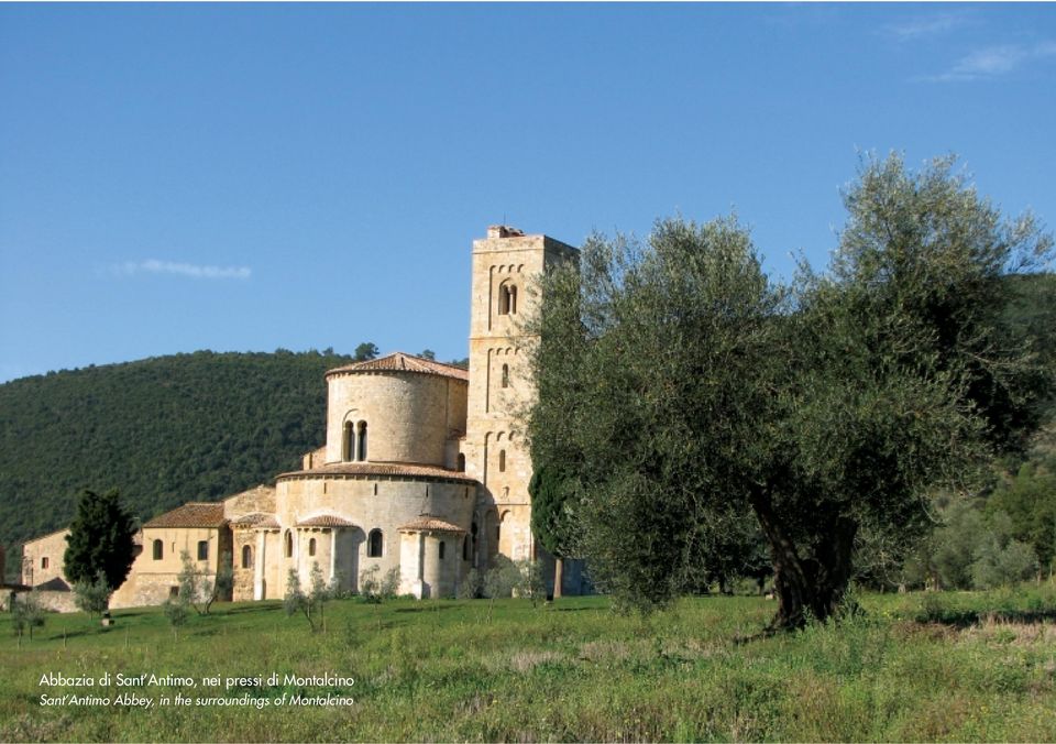 Sant Antimo Abbey, in the