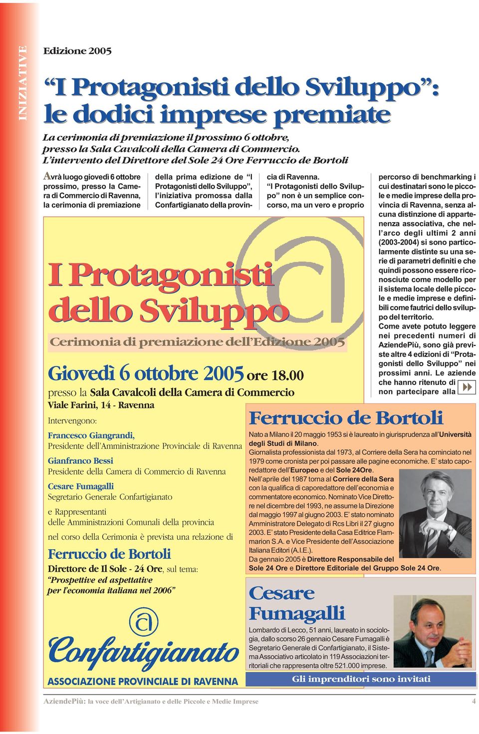 Sviluppo Giovedì 6 ottobre 2005ore 18.