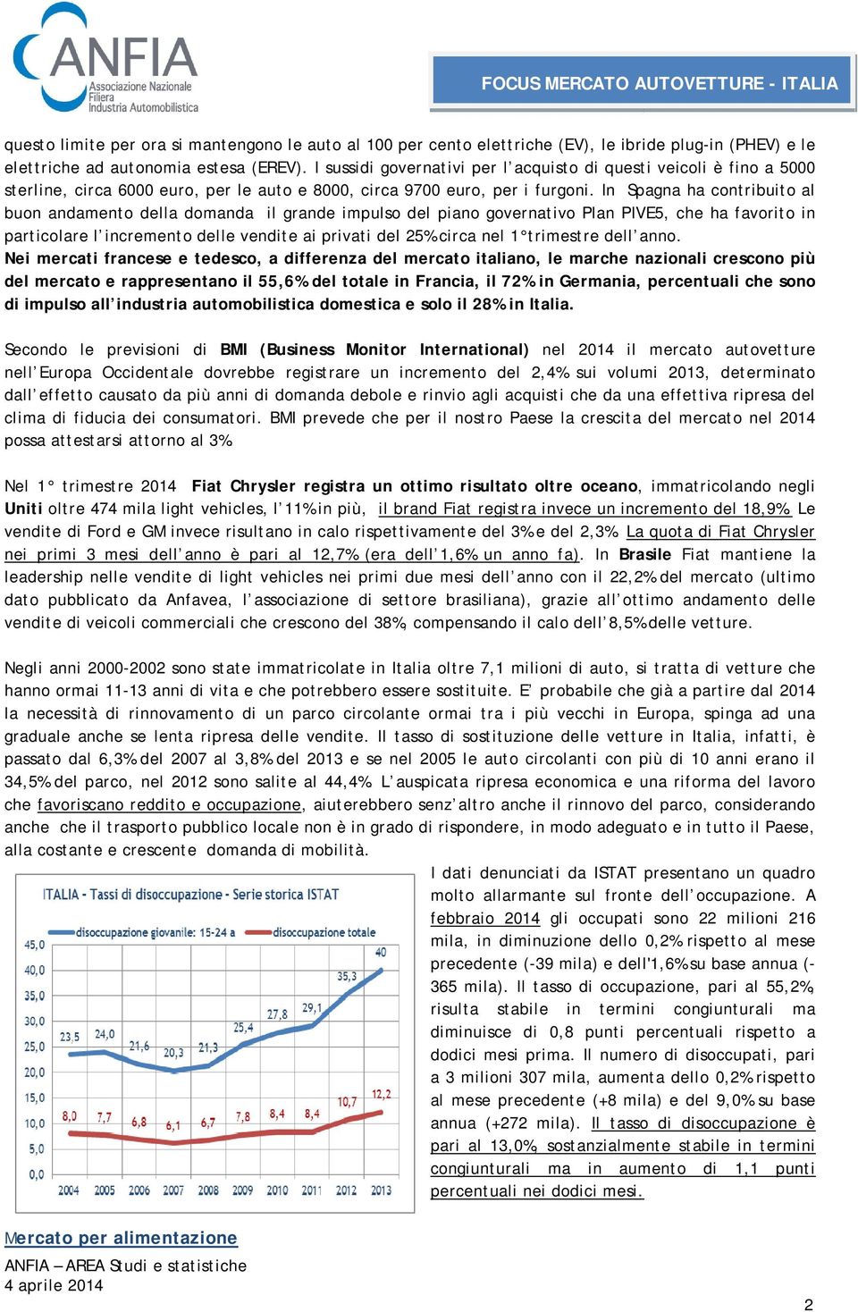 In Spagna ha contribuito al buon andamento della domanda il grande impulso del piano governativo Plan PIVE5, che ha favorito in particolare l incremento delle vendite ai privati del 25% circa nel 1