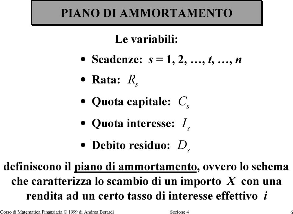 ovvero lo schea che caraerzza lo scabo d u poro co ua reda ad u