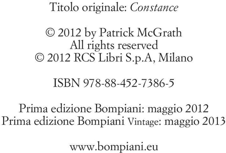 A, Milano ISBN 978-88-452-7386-5 Prima edizione