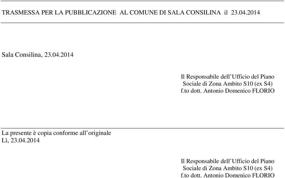 2014 Sala Consilina, 23.04.