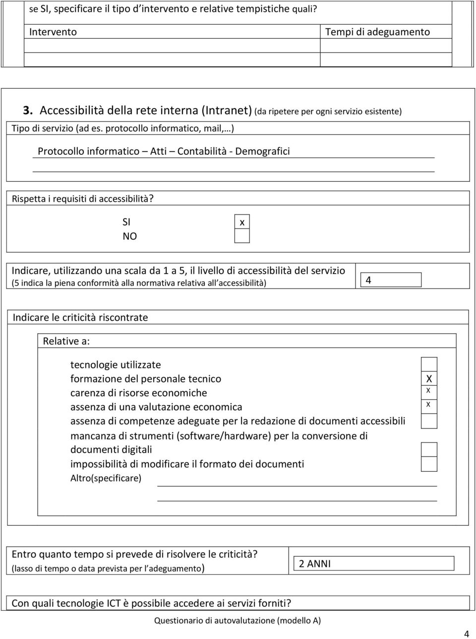 prtcll infrmatic, mail, ) Prtcll infrmatic Atti Cntabilità - Demgrafici Rispetta i requisiti di accessibilità?