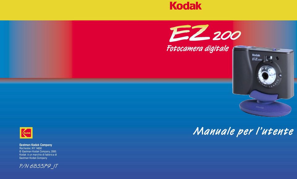 Eastman Kodak Company, 2000.