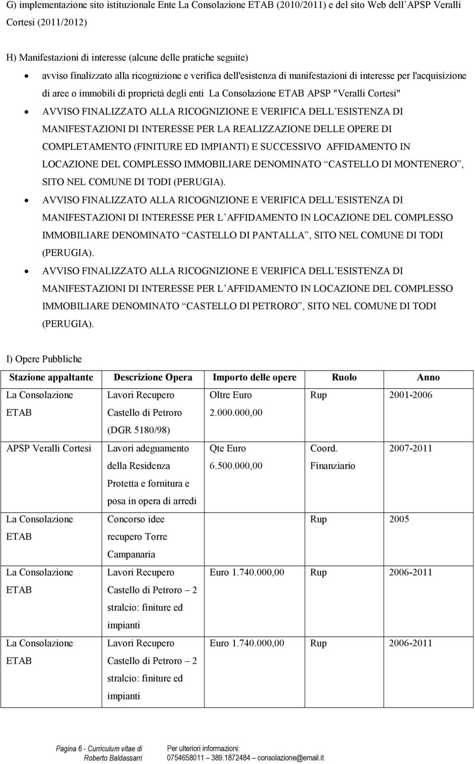 FINALIZZATO ALLA RICOGNIZIONE E VERIFICA DELL ESISTENZA DI MANIFESTAZIONI DI INTERESSE PER LA REALIZZAZIONE DELLE OPERE DI COMPLETAMENTO (FINITURE ED IMPIANTI) E SUCCESSIVO AFFIDAMENTO IN LOCAZIONE