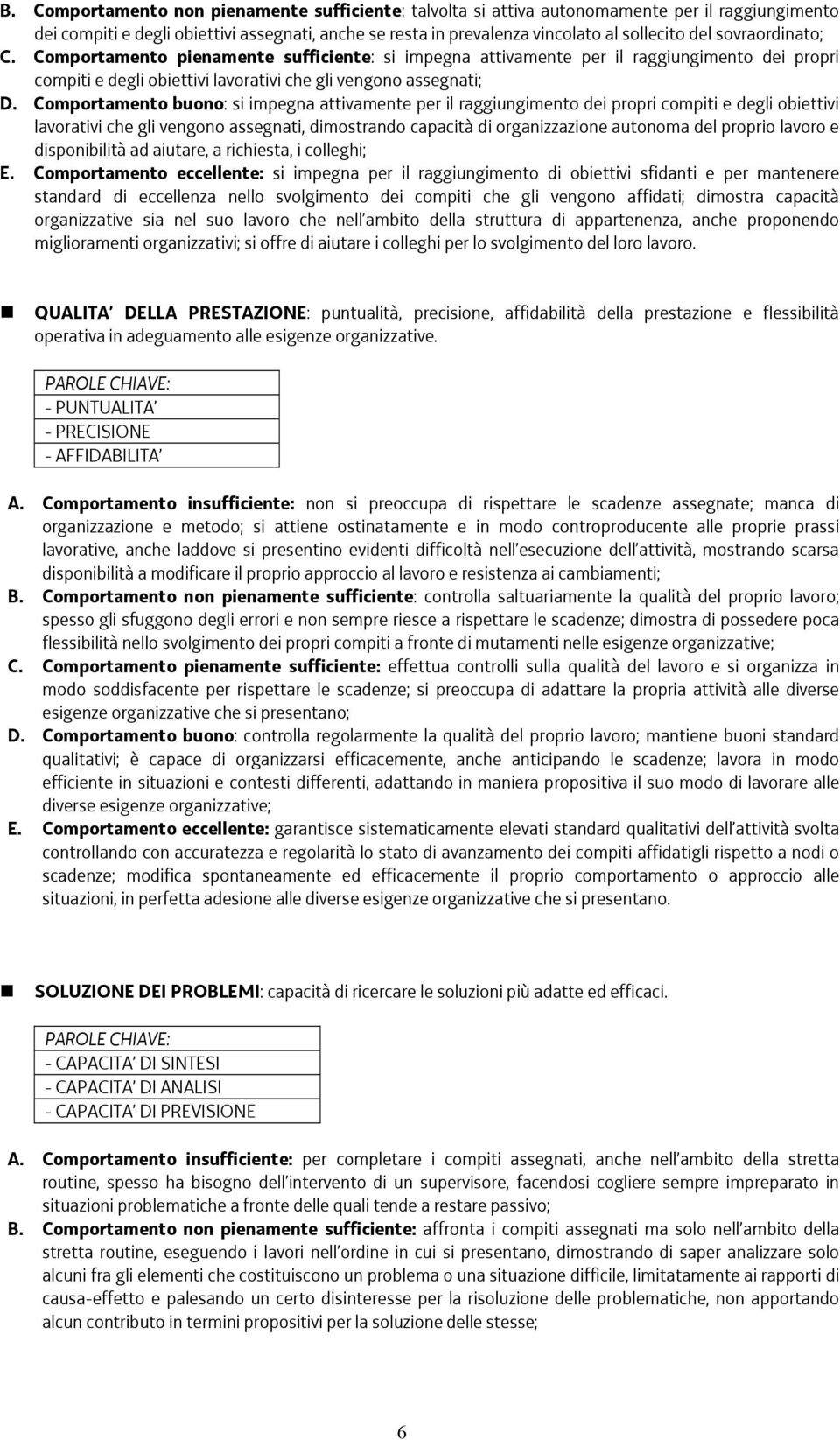 Comportamento buono: si impegna attivamente per il raggiungimento dei propri compiti e degli obiettivi lavorativi che gli vengono assegnati, dimostrando capacità di organizzazione autonoma del