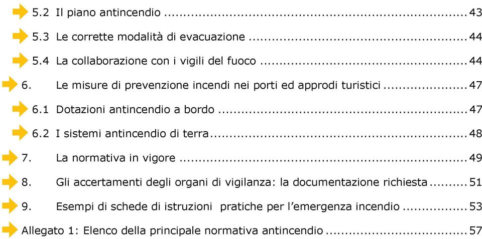 .. 48 7. La normativa in vigore... 49 8. Gli accertamenti degli organi di vigilanza: la documentazione richiesta... 51 9.