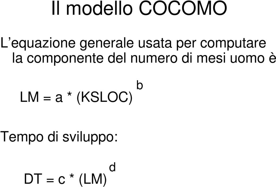 componente del numero di mesi uomo è