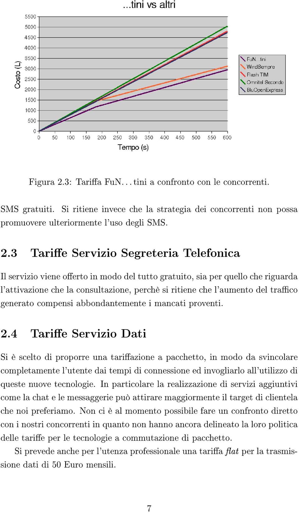 3 Tarie Servizio Segreteria Telefonica Il servizio viene oerto in modo del tutto gratuito, sia per quello che riguarda l'attivazione che la consultazione, perchè si ritiene che l'aumento del traco