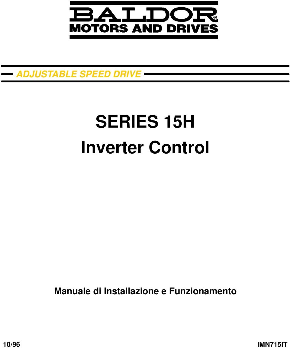 Control Manuale di