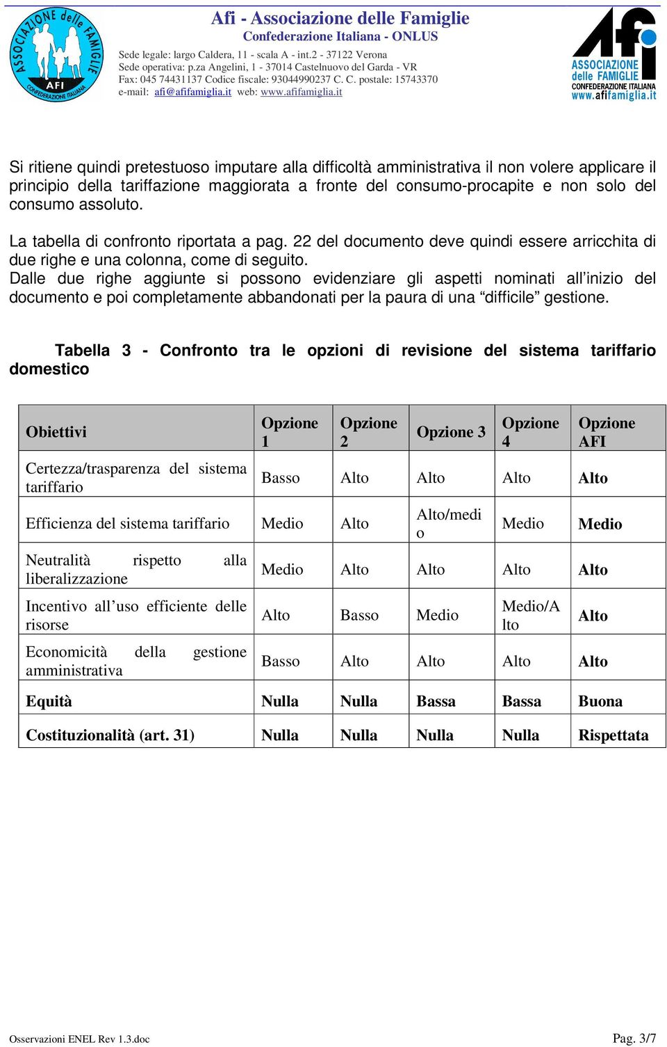 Dalle due righe aggiunte si possono evidenziare gli aspetti nominati all inizio del documento e poi completamente abbandonati per la paura di una difficile gestione.