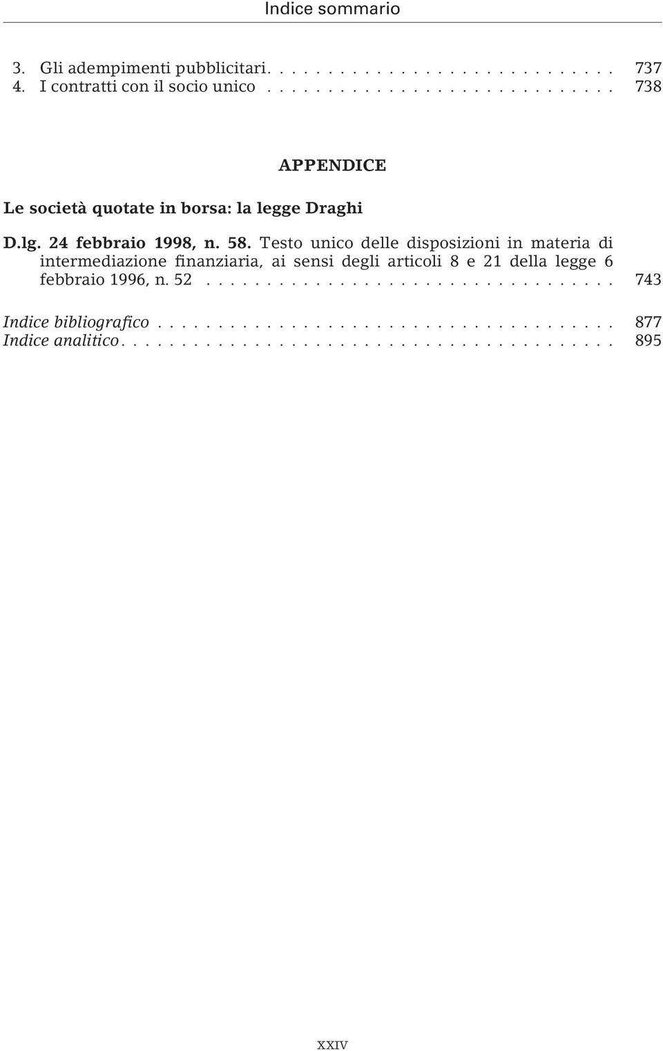 Testo unico delle disposizioni in materia di intermediazione finanziaria, ai sensi degli