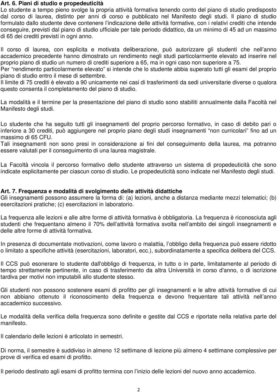 pubblicato nel Manifesto degli studi.