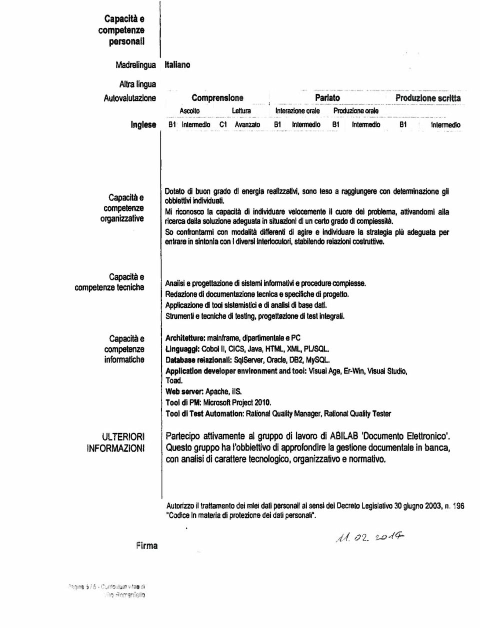 competenze Mi riconosco Ia capacità di individuare vetocemente II cuore del problems, attivandomi aila organizzative ricerca della soluzione adeguata in situaziont dl un certo grado dl complessita.