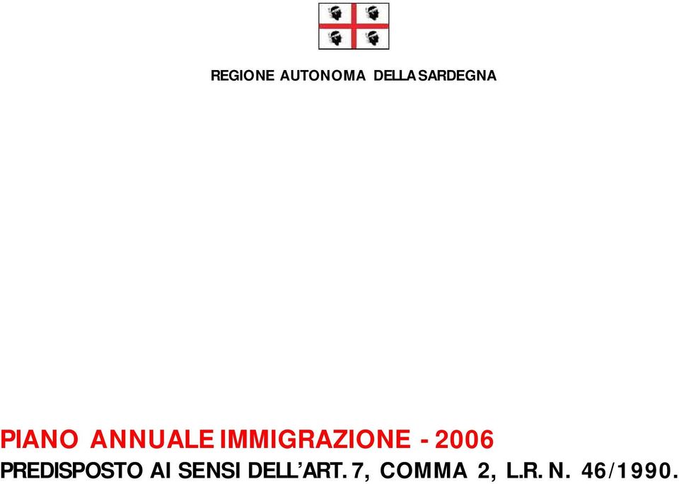 2006 PREDISPOSTO AI SENSI DELL