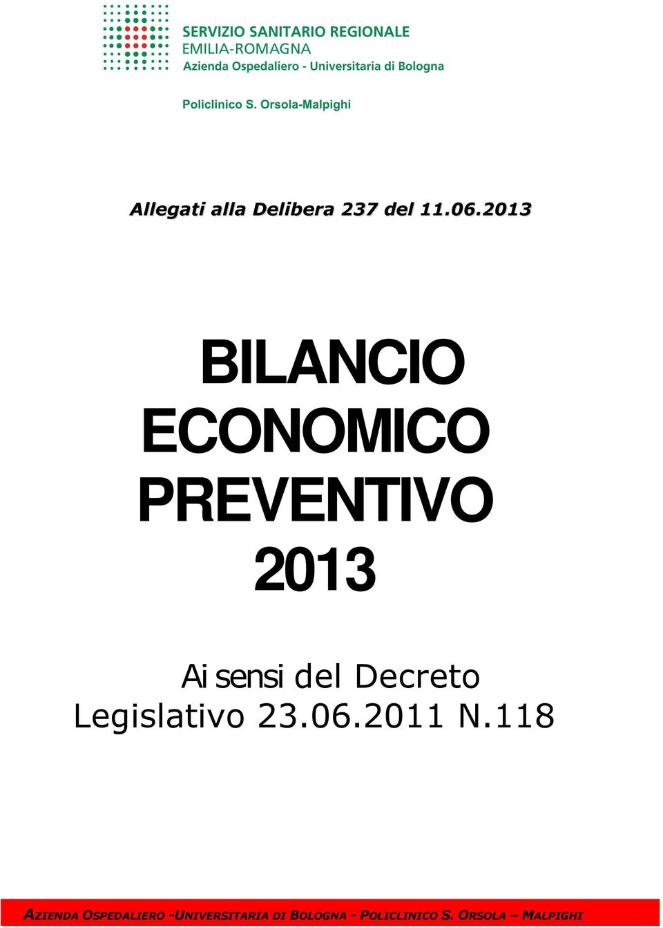 del Decreto Legislativo 23.06.2011 N.