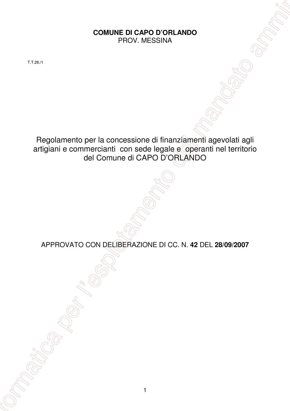 artigiani e commercianti con sede legale e operanti nel territorio