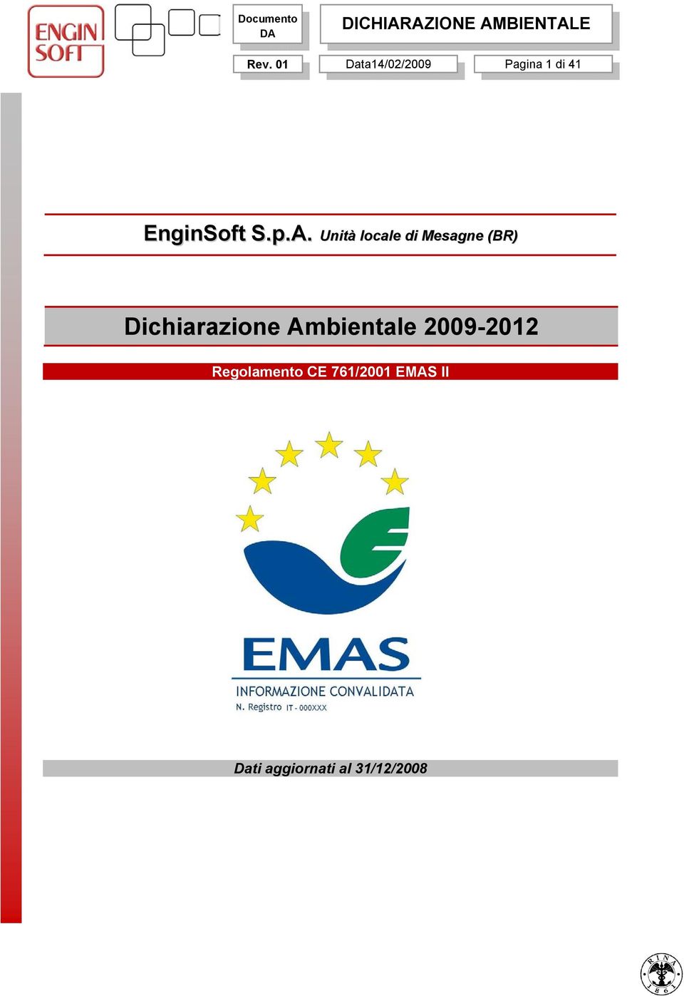 Dichiarazione Ambientale 2009-2012