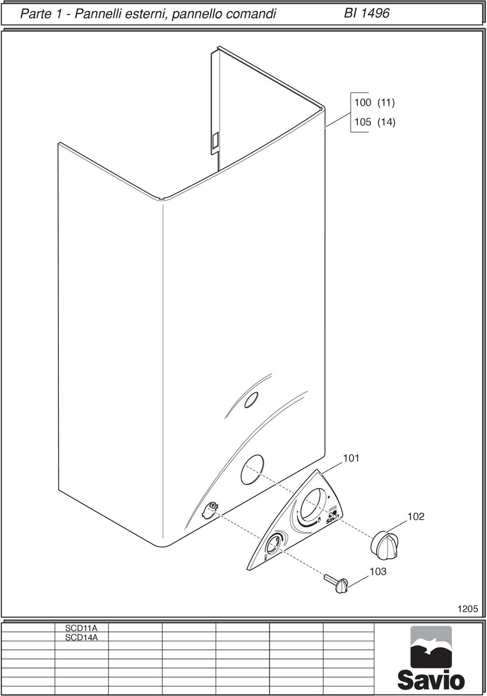 comandi BI 1496 100